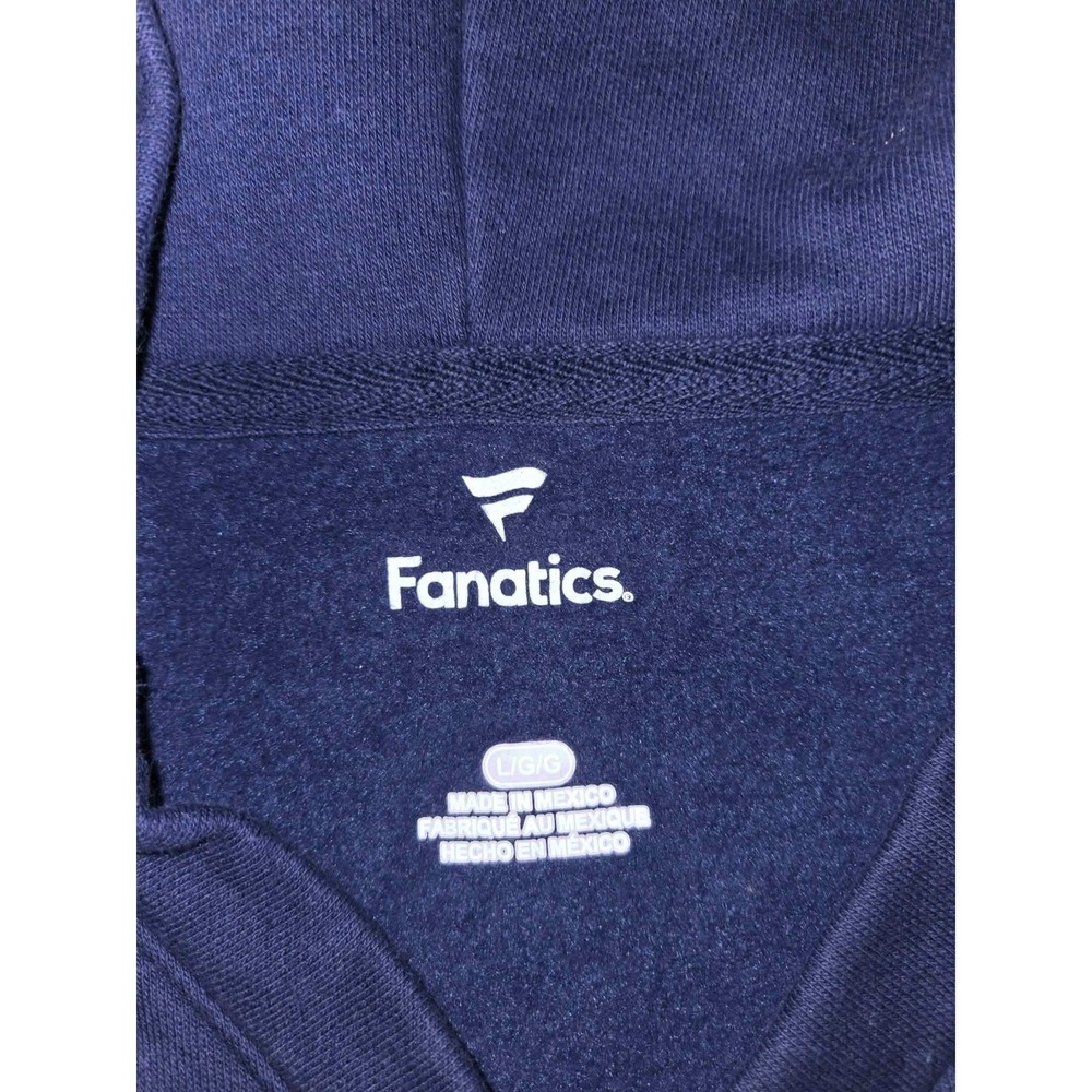 Fanatics Hoodie Pittsburgh Penguins Navy Blue‎ American Flag Logo Women's L - Picture 6 of 8